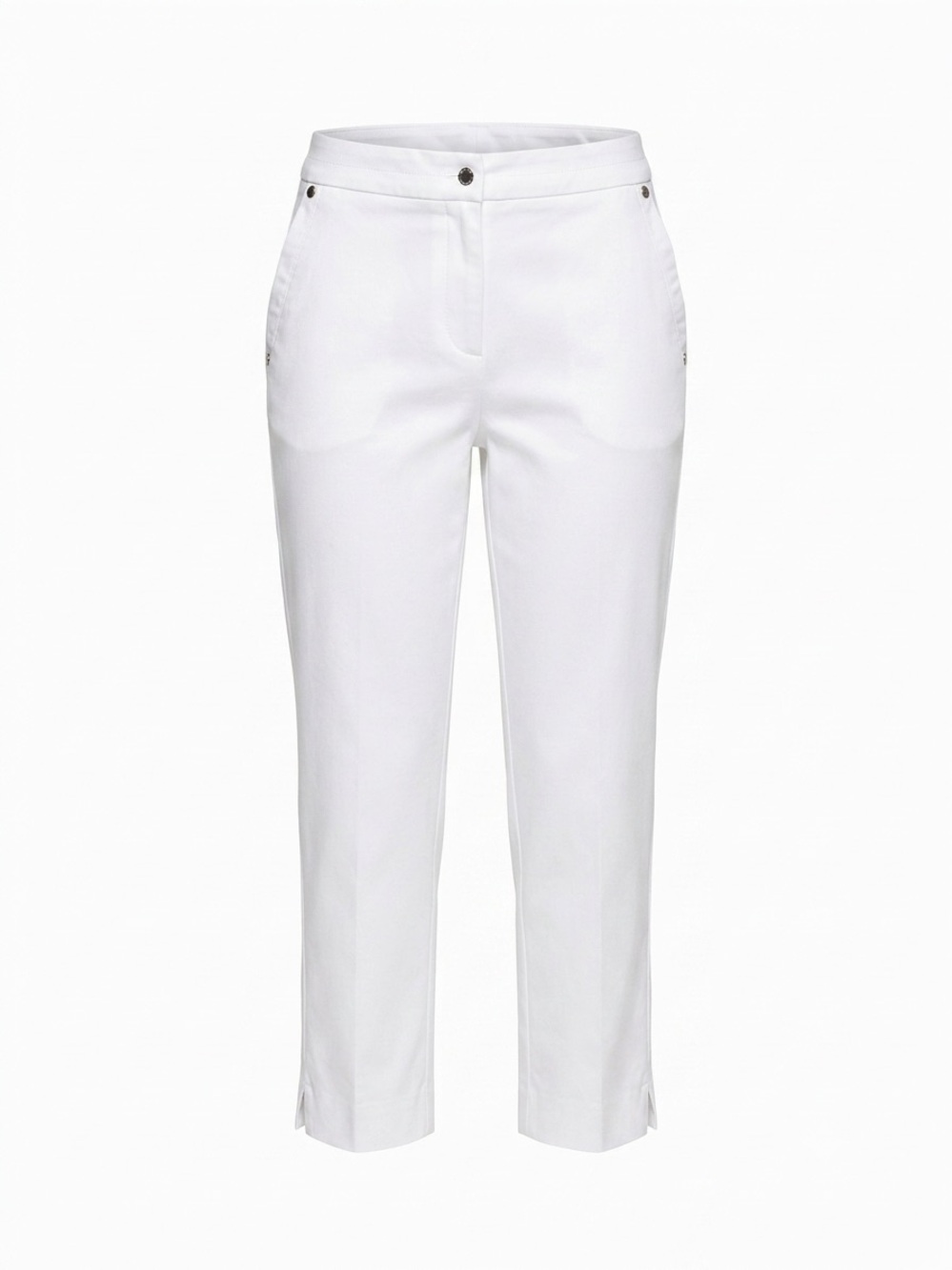 Per Una M&S White Straight Leg Pants US 6 UK 10